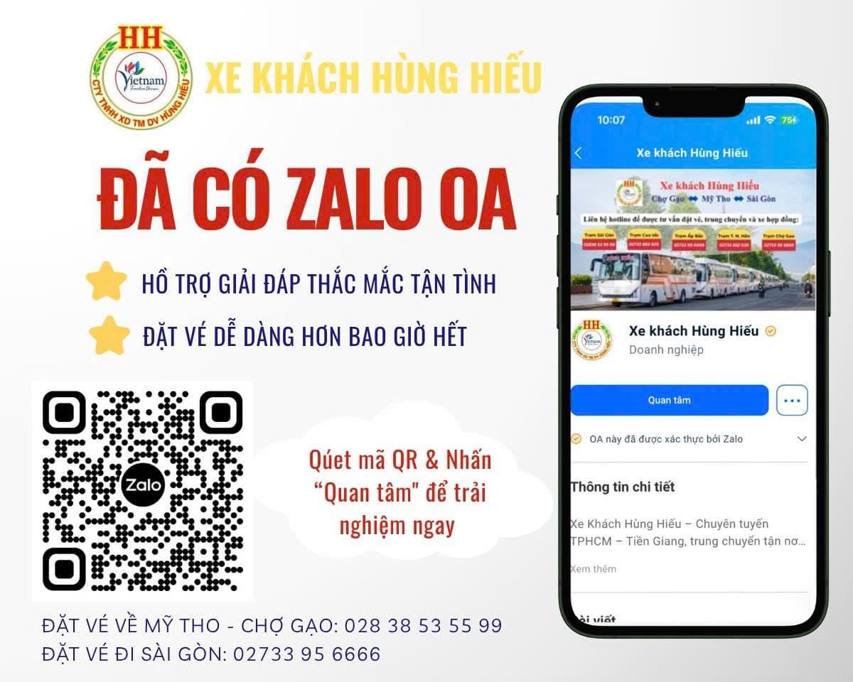 Hùng Hiếu Đã Có Zalo OA – Nhắn Tin Hỗ Trợ Nhanh Hơn!