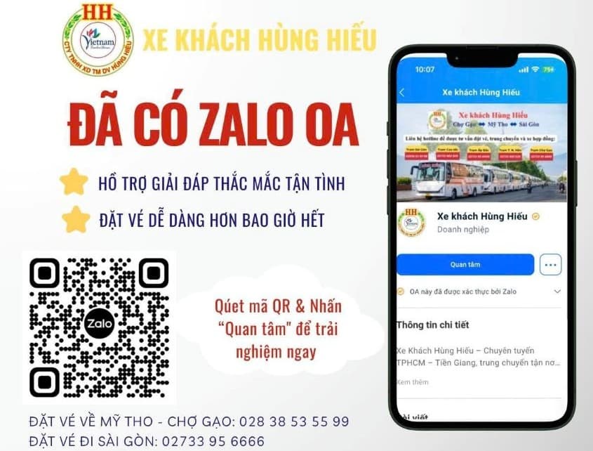 Hùng Hiếu Đã Có Zalo OA – Nhắn Tin Hỗ Trợ Nhanh Hơn!